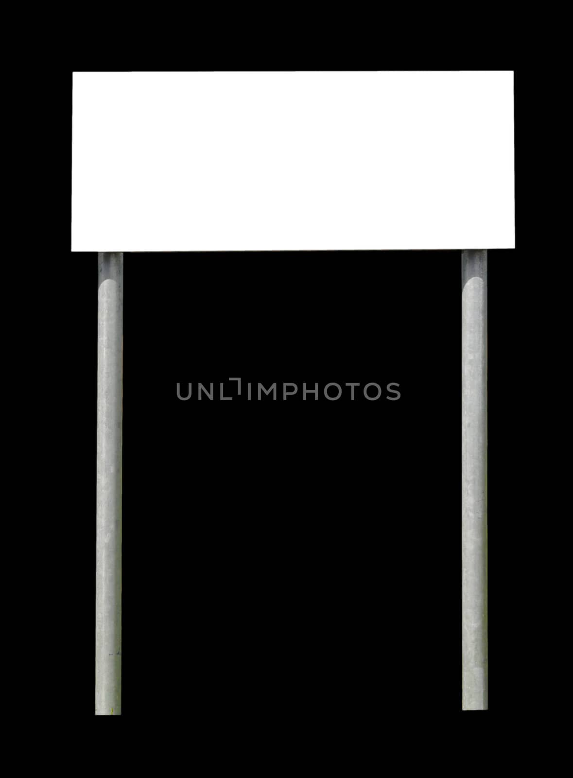 information sign isolated on black