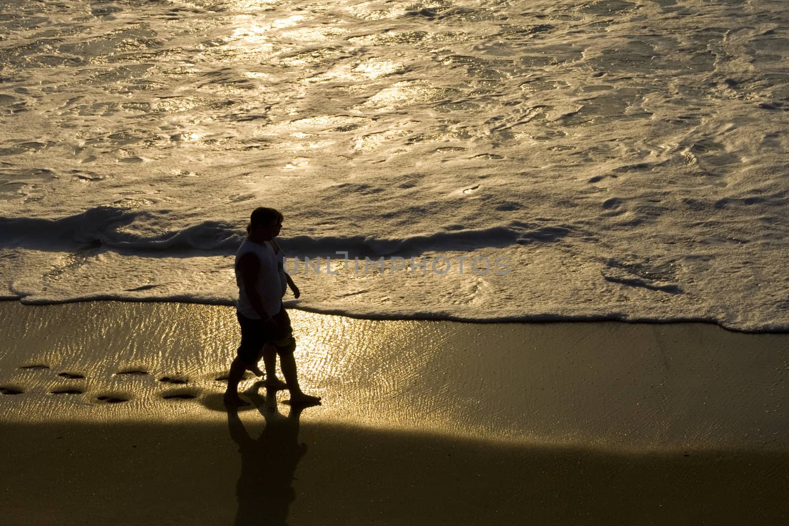 hand in hand at sunset by stephane106