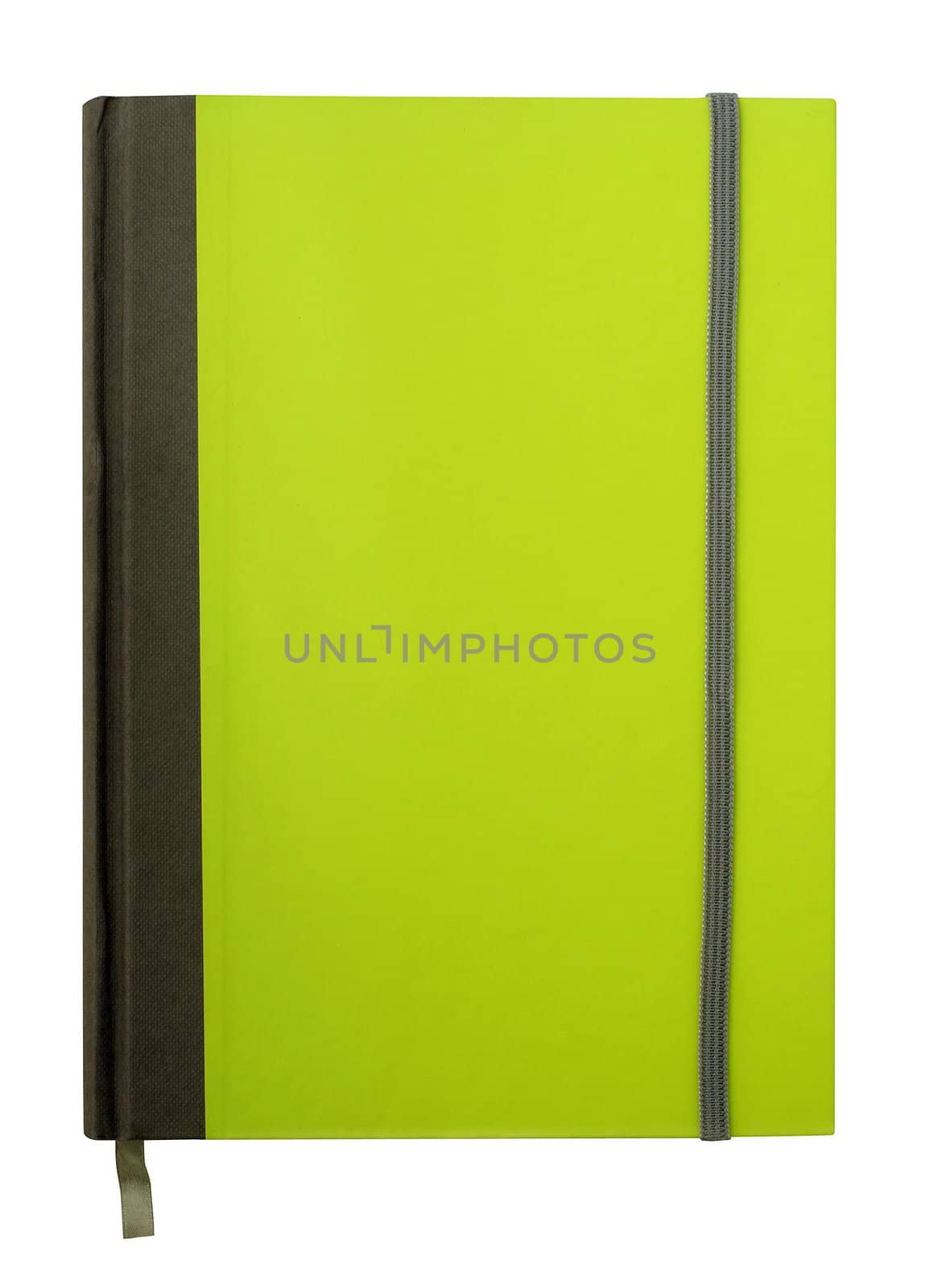 Schoolbook isolated on white with clipping path