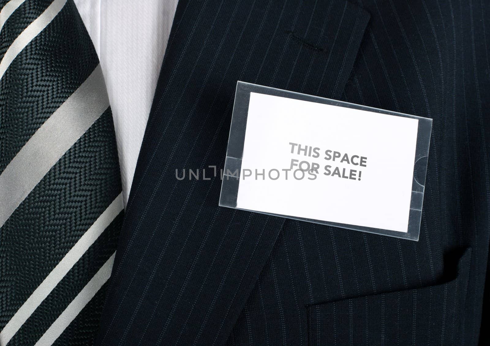 Well dressed businessman looking for sponsors