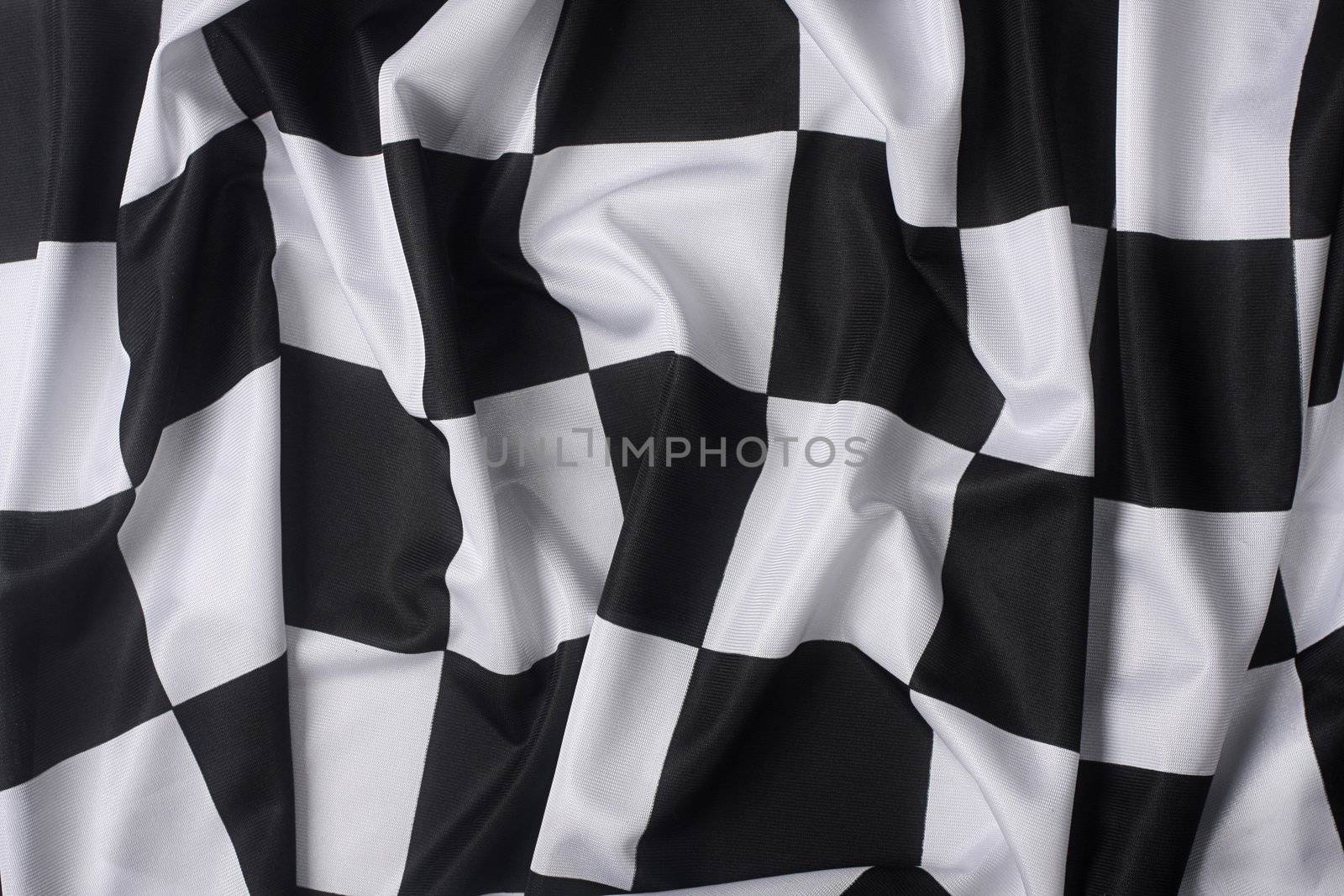 This is a real checkered flag of high quality - texture details in the material