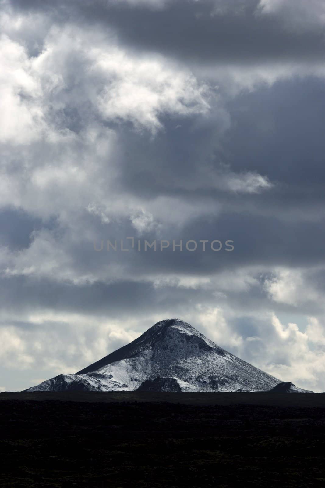 Landscape from iceland - Mount Keilir