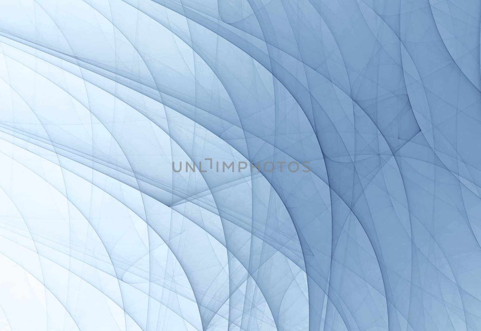 Very detailed and abstract silky curved background - high quality render