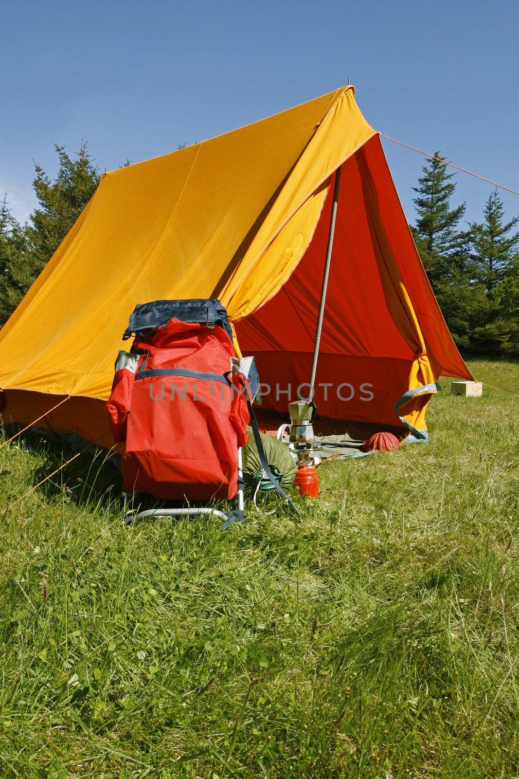 Camping site by klikk