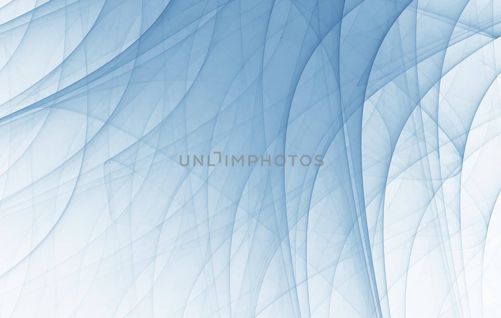 Very detailed and abstract silky curved background - high quality render