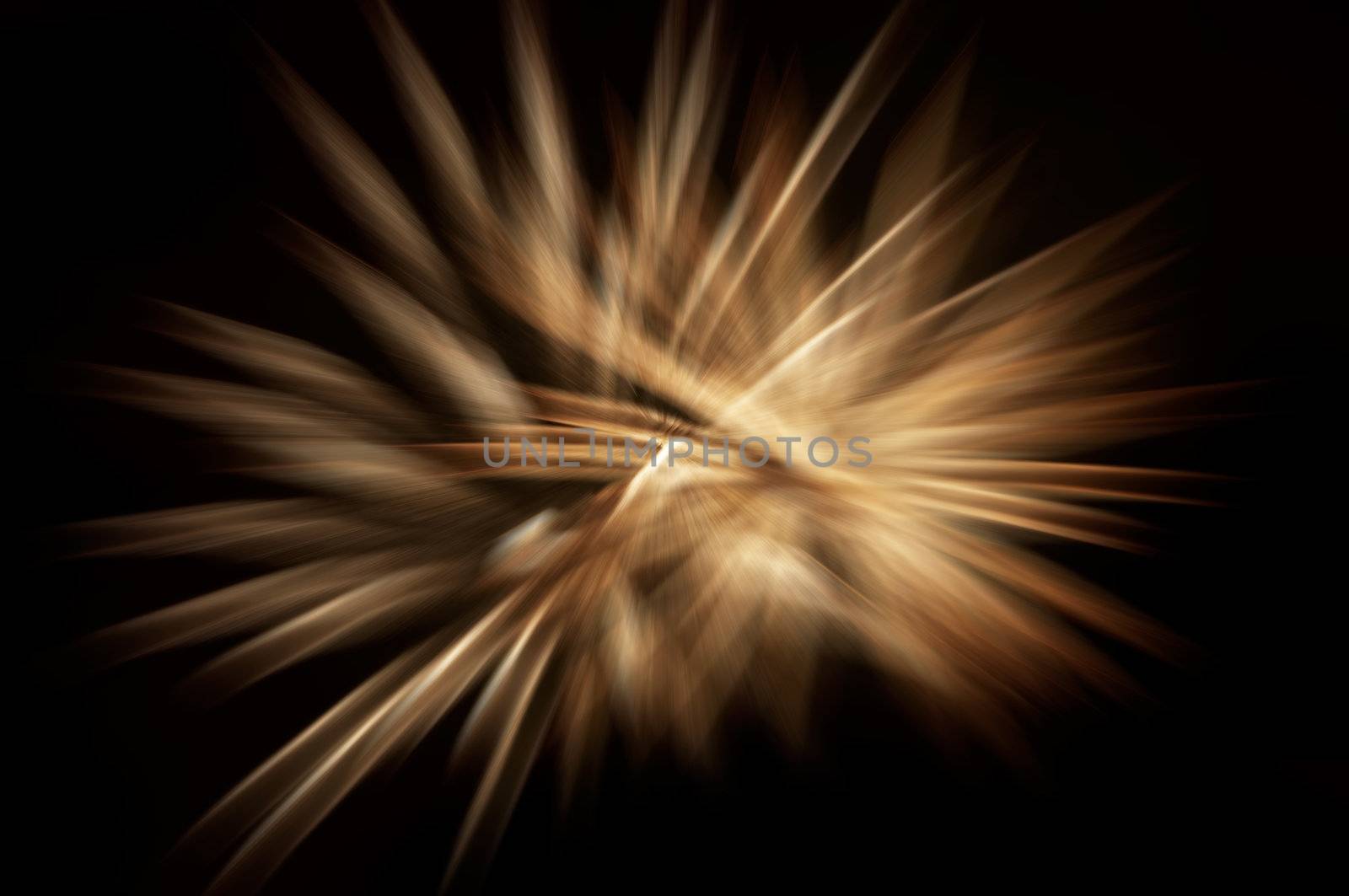 Abstract image of the explosion - fireworks