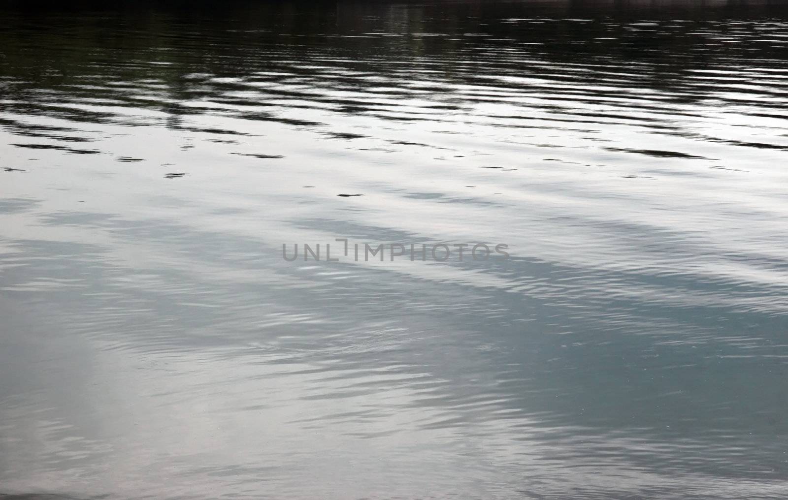 the calmness of the ripples of water in the sea