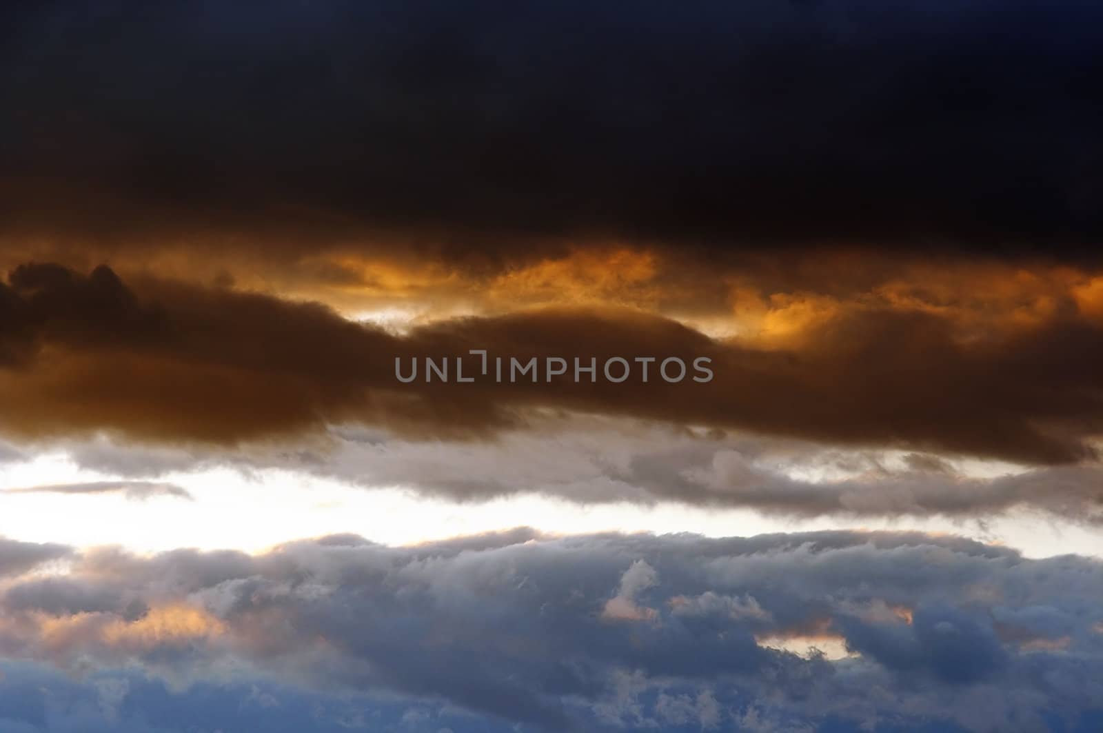 clouds at sunset by Mibuch