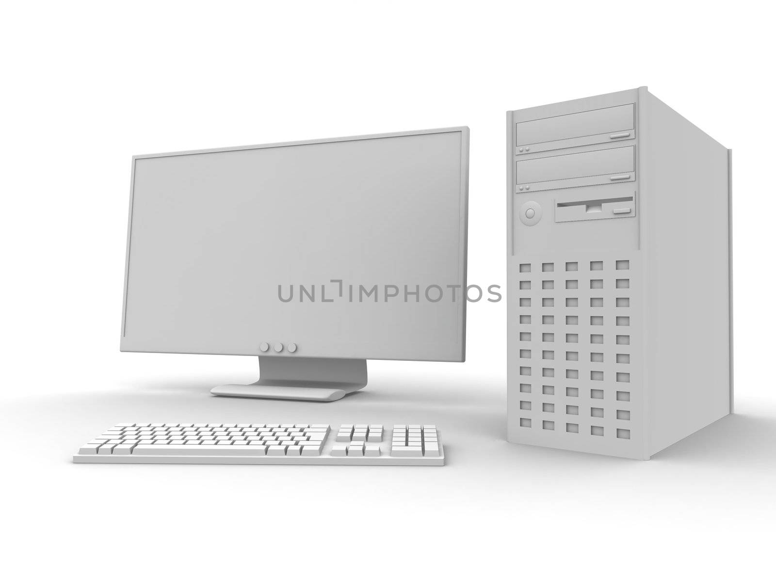 Desktop PC Setup by Spectral