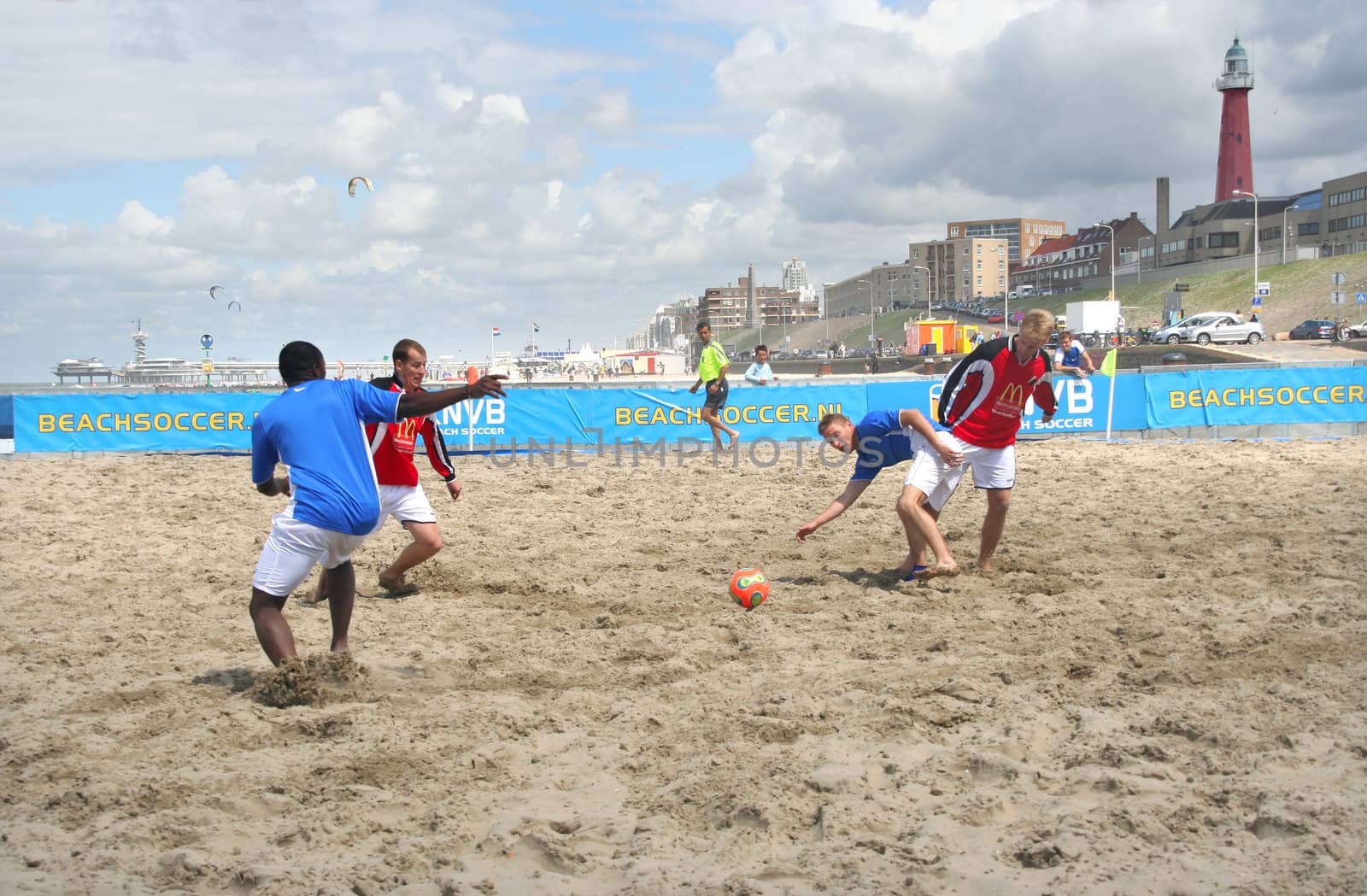 Dutch Championship Beach Soccer in Scheveningen, July 12, 2008