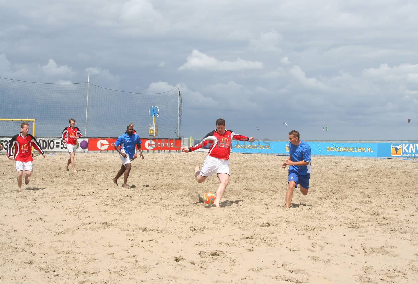Dutch Championship Beach Soccer in Scheveningen, July 12, 2008