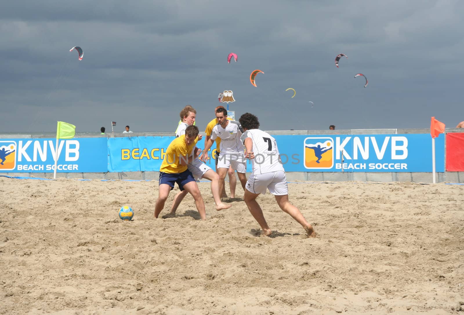 Dutch Championship Beach Soccer in Scheveningen, July 12, 2008