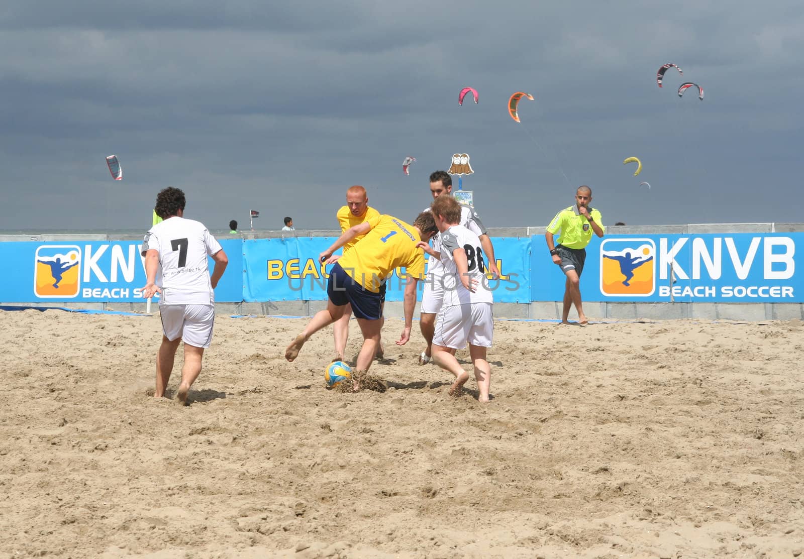 Dutch Championship Beach Soccer in Scheveningen, July 12, 2008