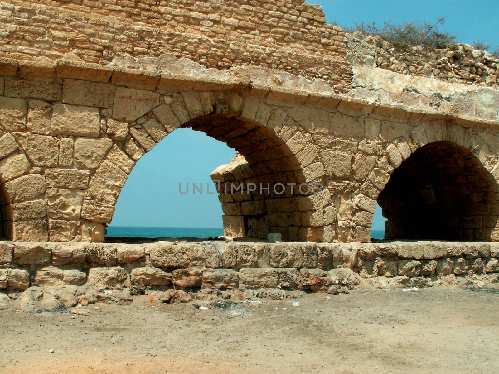 Roman Aqueduct by vladab