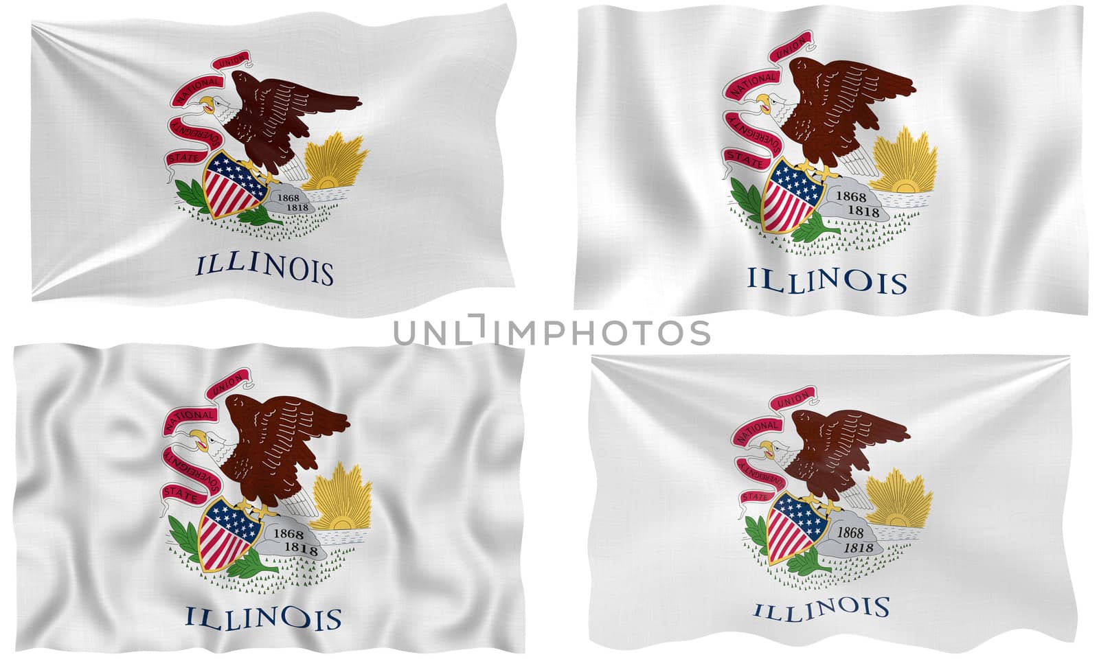 Great Image of the Flag of Illinois