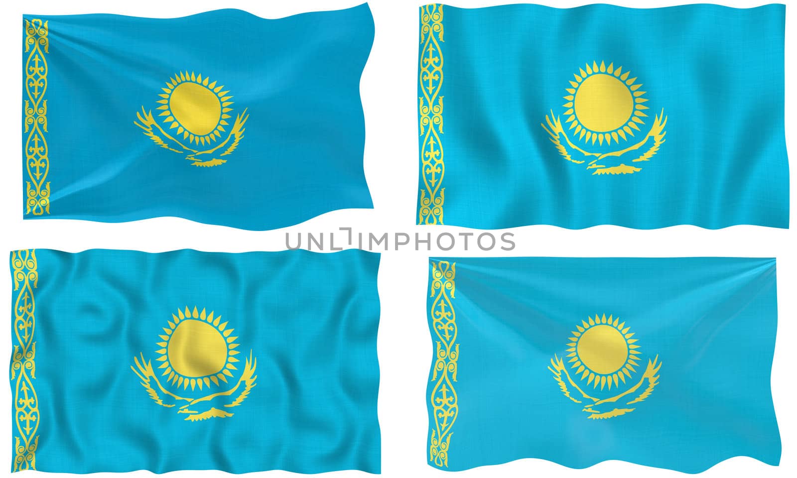 Great Image of the Flag of Kazakhstan