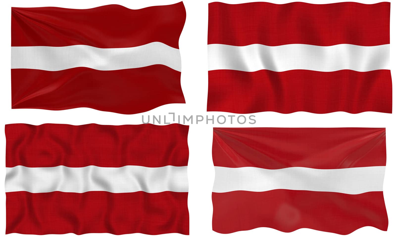 Great Image of the Flag of latvia