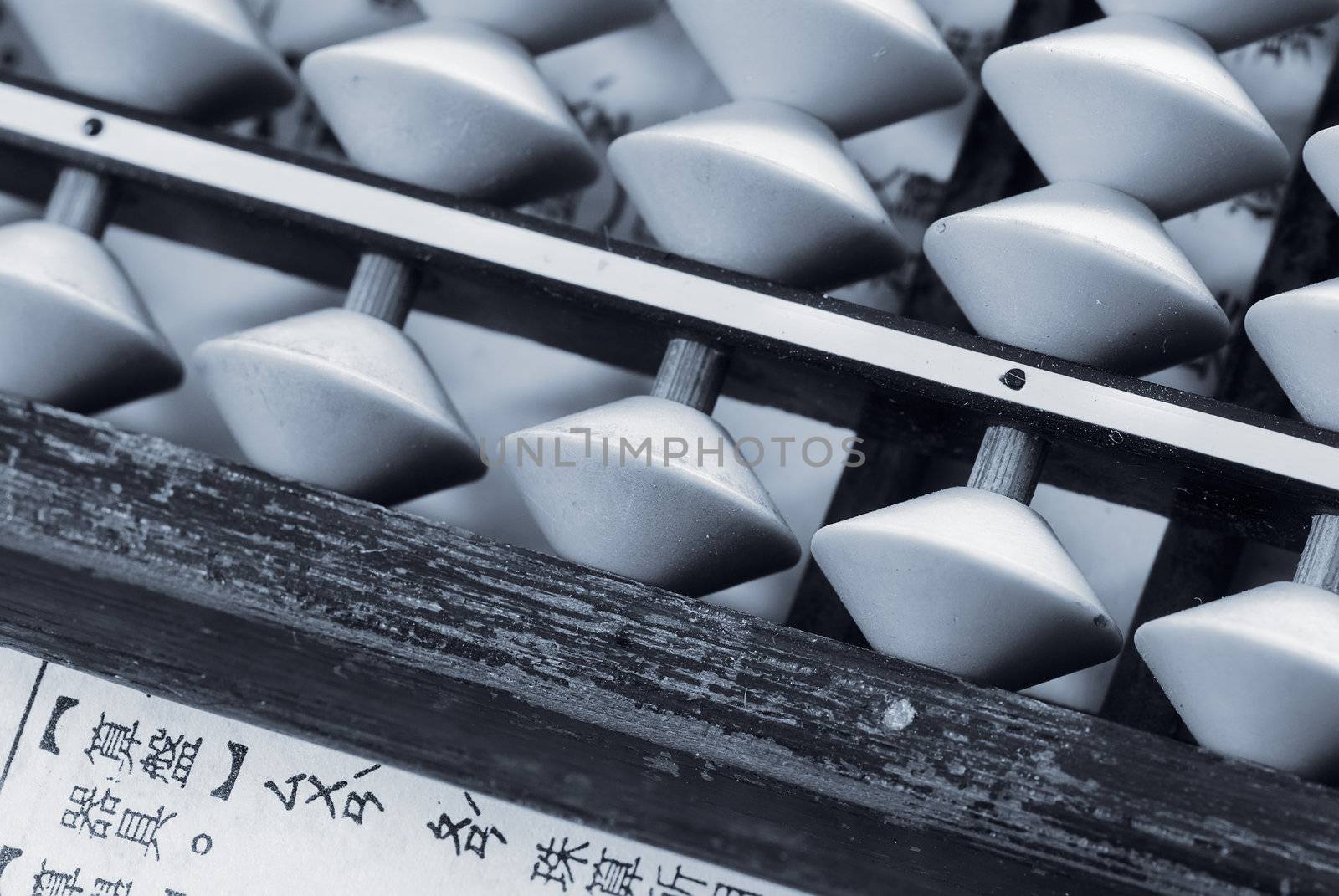 Traditional Chinese Mathematical tools called abacus.