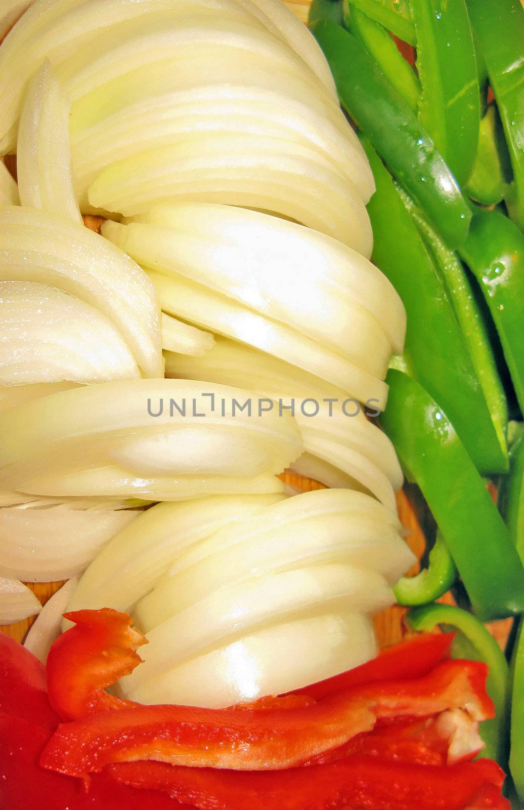 Onions and Bell Peppers by KevinPanizza