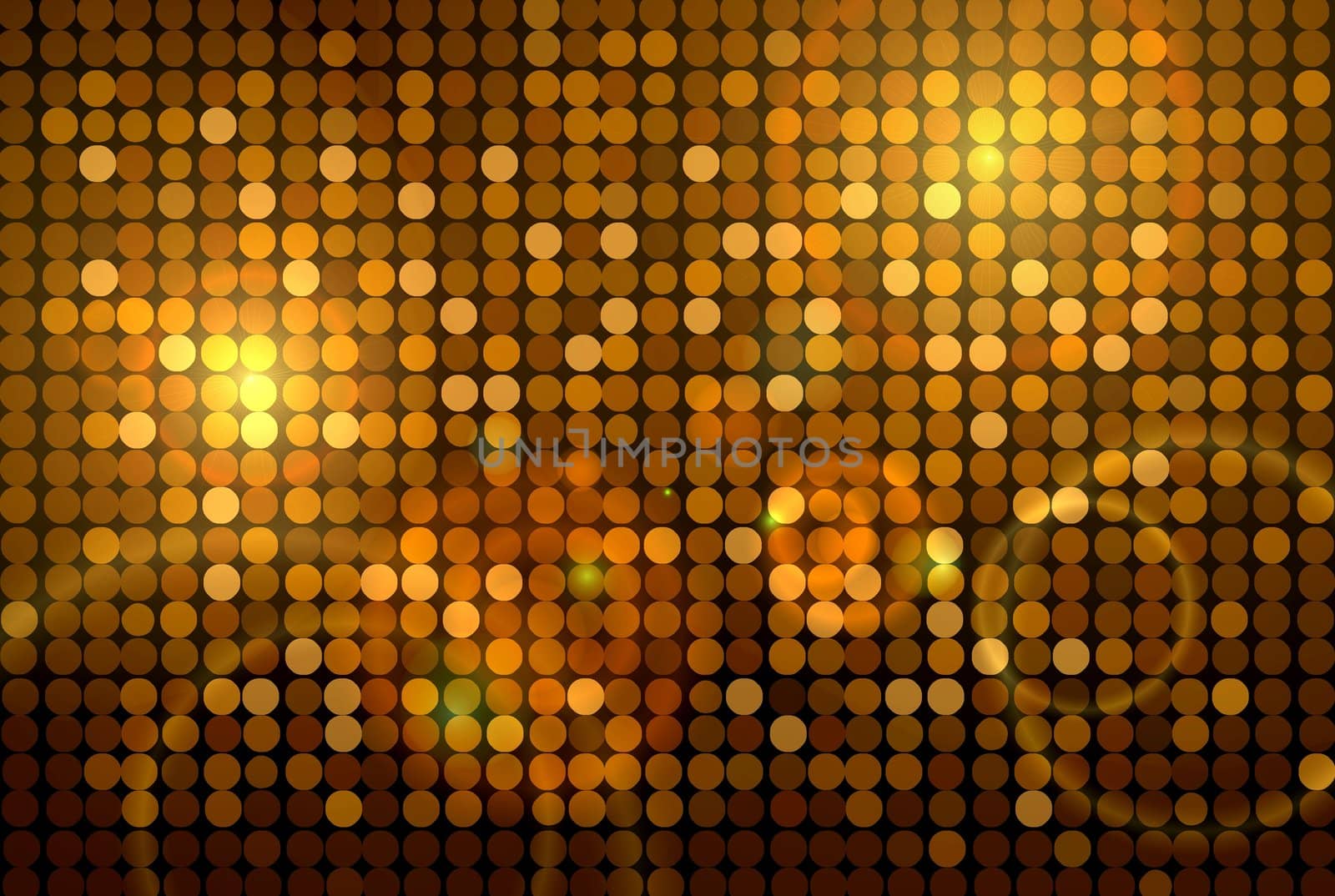 golden disco background