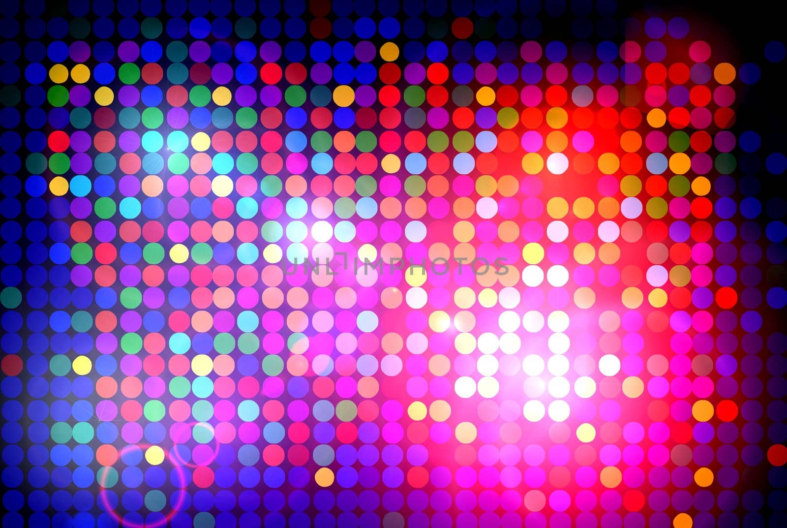 colorful disco background by peromarketing