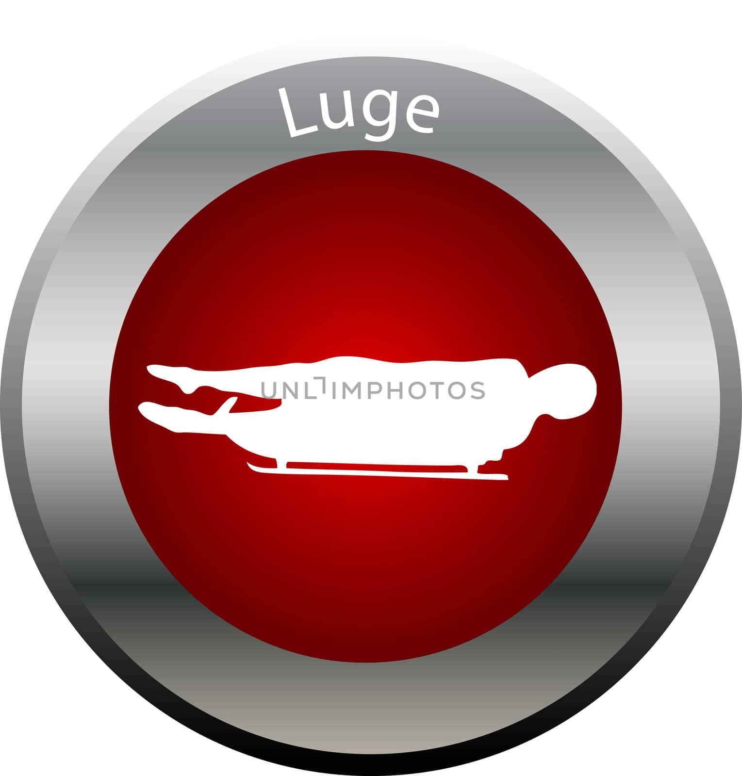 winter game button luge