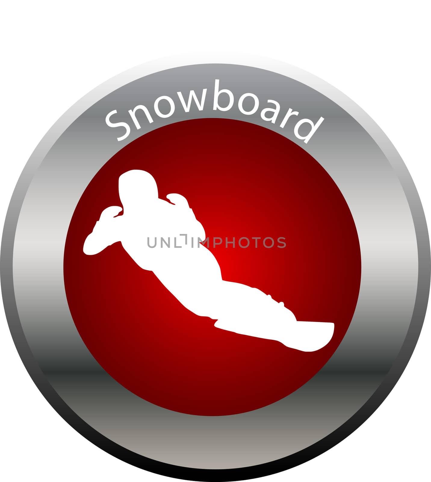 winter game button snowboard by peromarketing