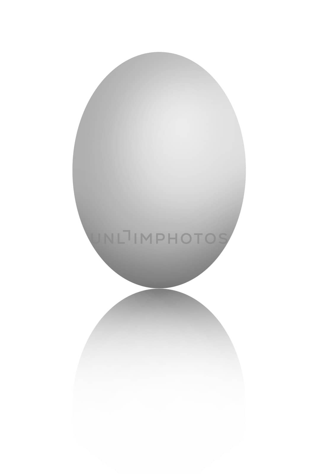 Colorful easter eggs isolated on white background