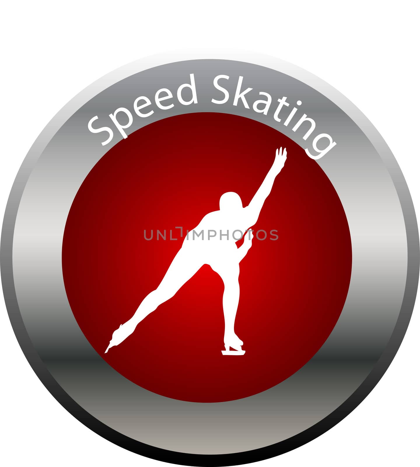 winter game button speed skating by peromarketing