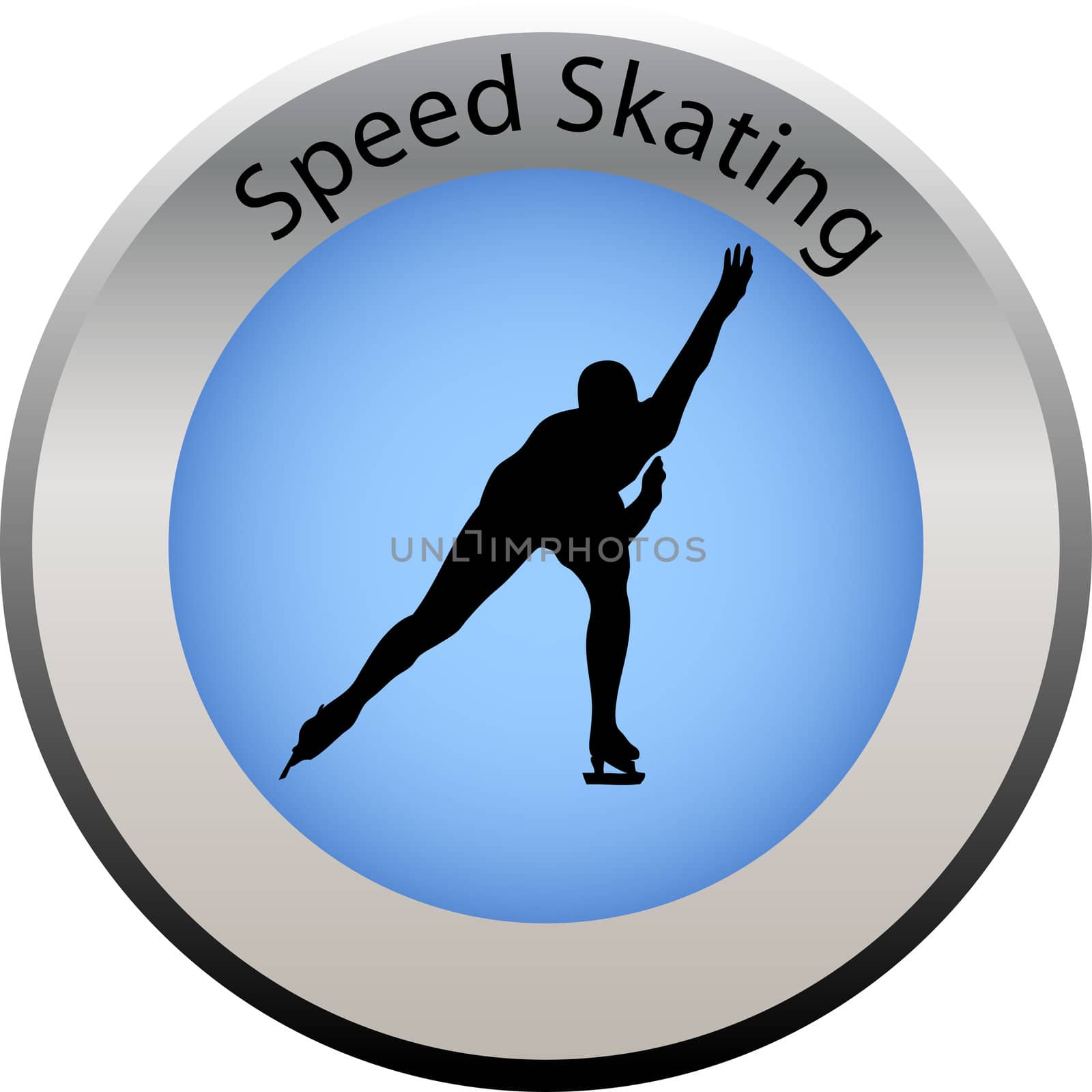 winter game button speed skating