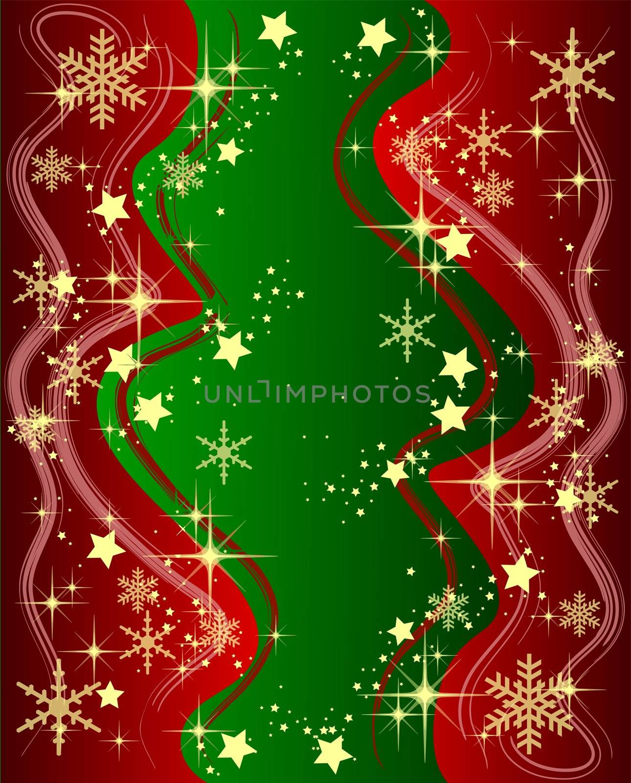 illustration of a christmas background by peromarketing