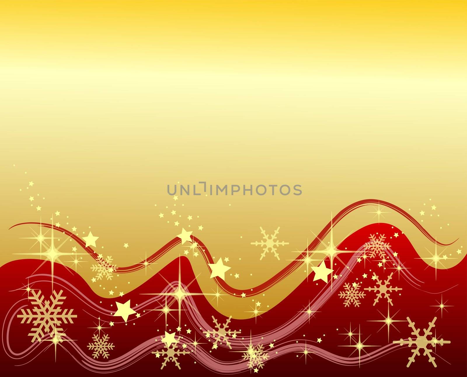 illustration of a christmas background by peromarketing