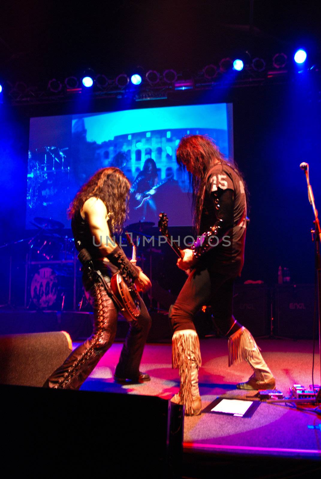 W.A.S.P. performs at Arenele Romane November 16, 2009 in Bucharest.