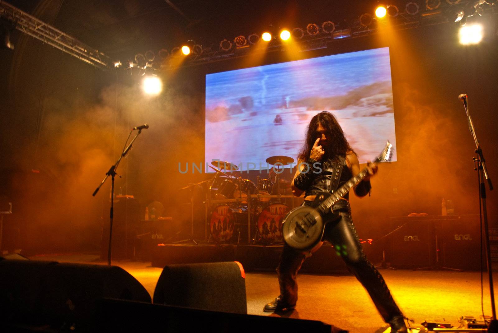 W.A.S.P. performs at Arenele Romane November 16, 2009 in Bucharest.