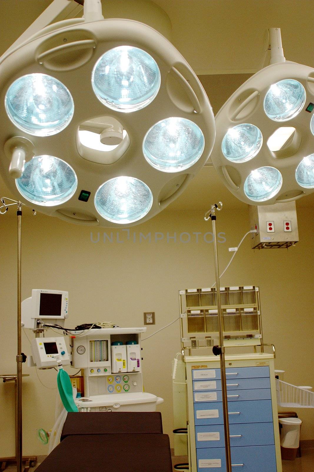 interior of an Hospital in central america