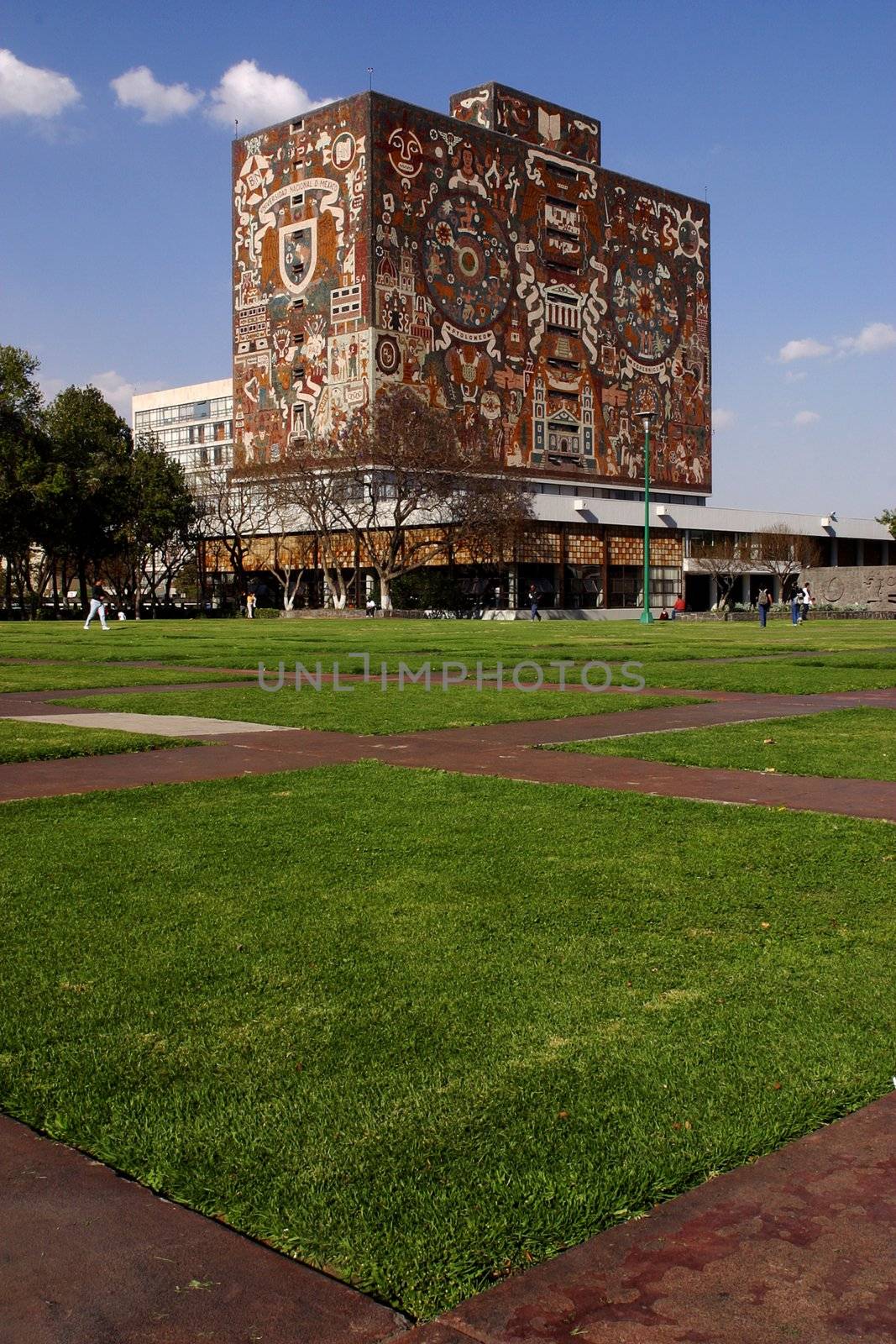 Library of National University of Mexico by cspcsp