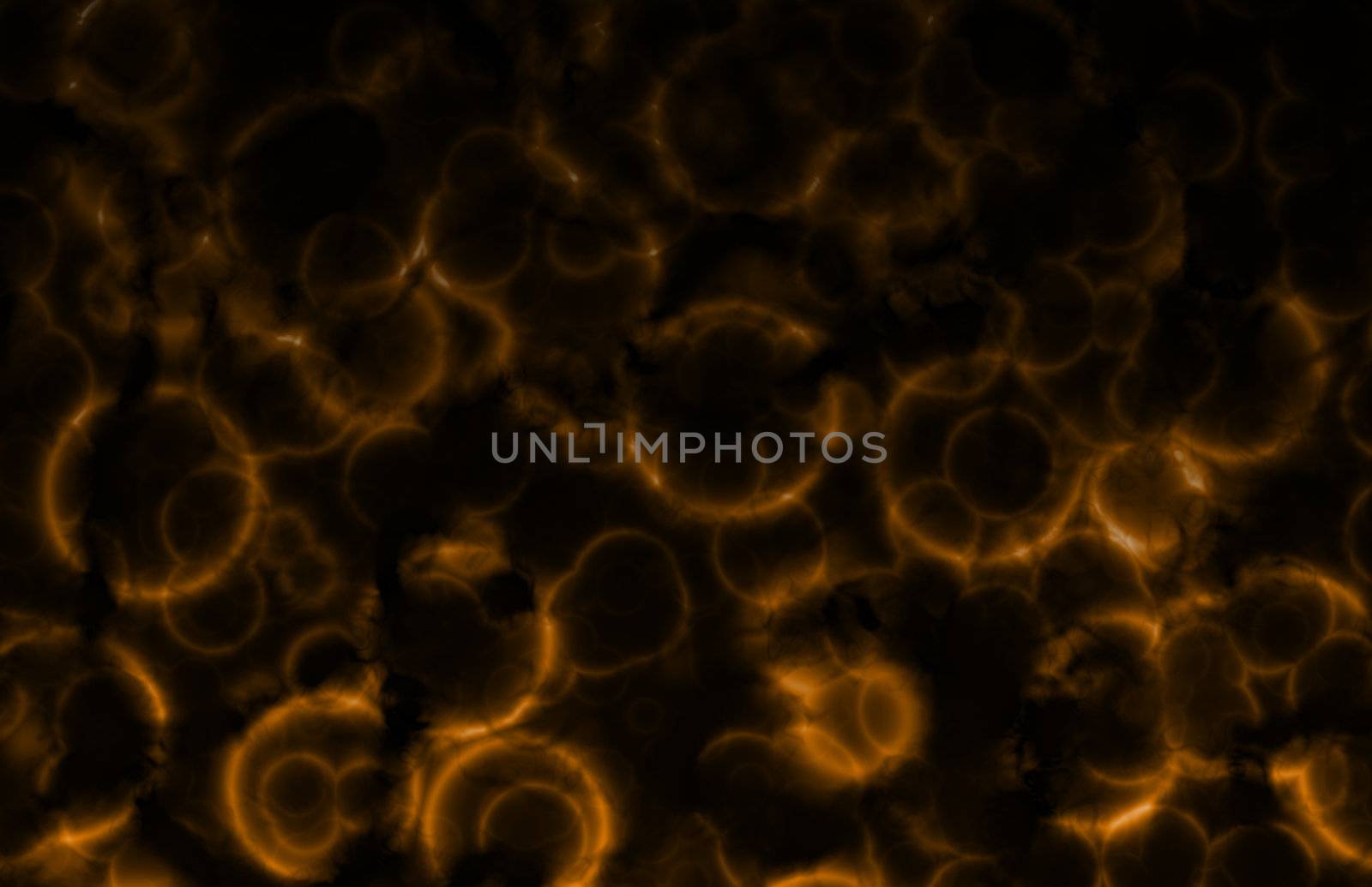 Microscopic Cell Organisms as an Abstract Art