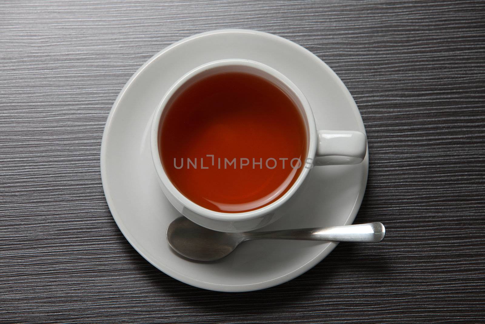 close up of cup of hot tea 