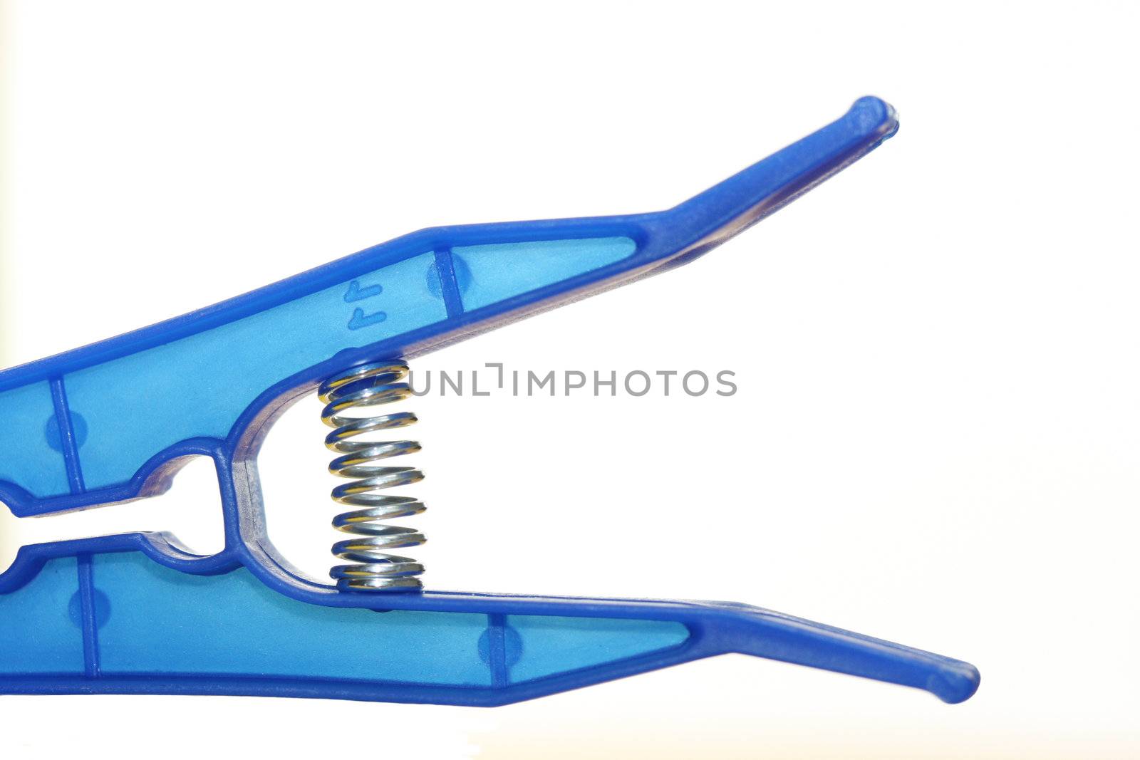 Clothes Peg isolated on white background