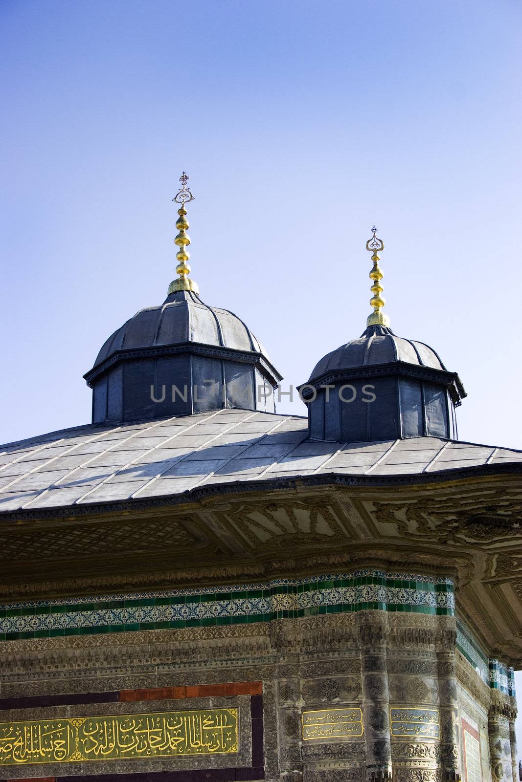 Drinking fountain of Ahmed III in Istanbul by ints