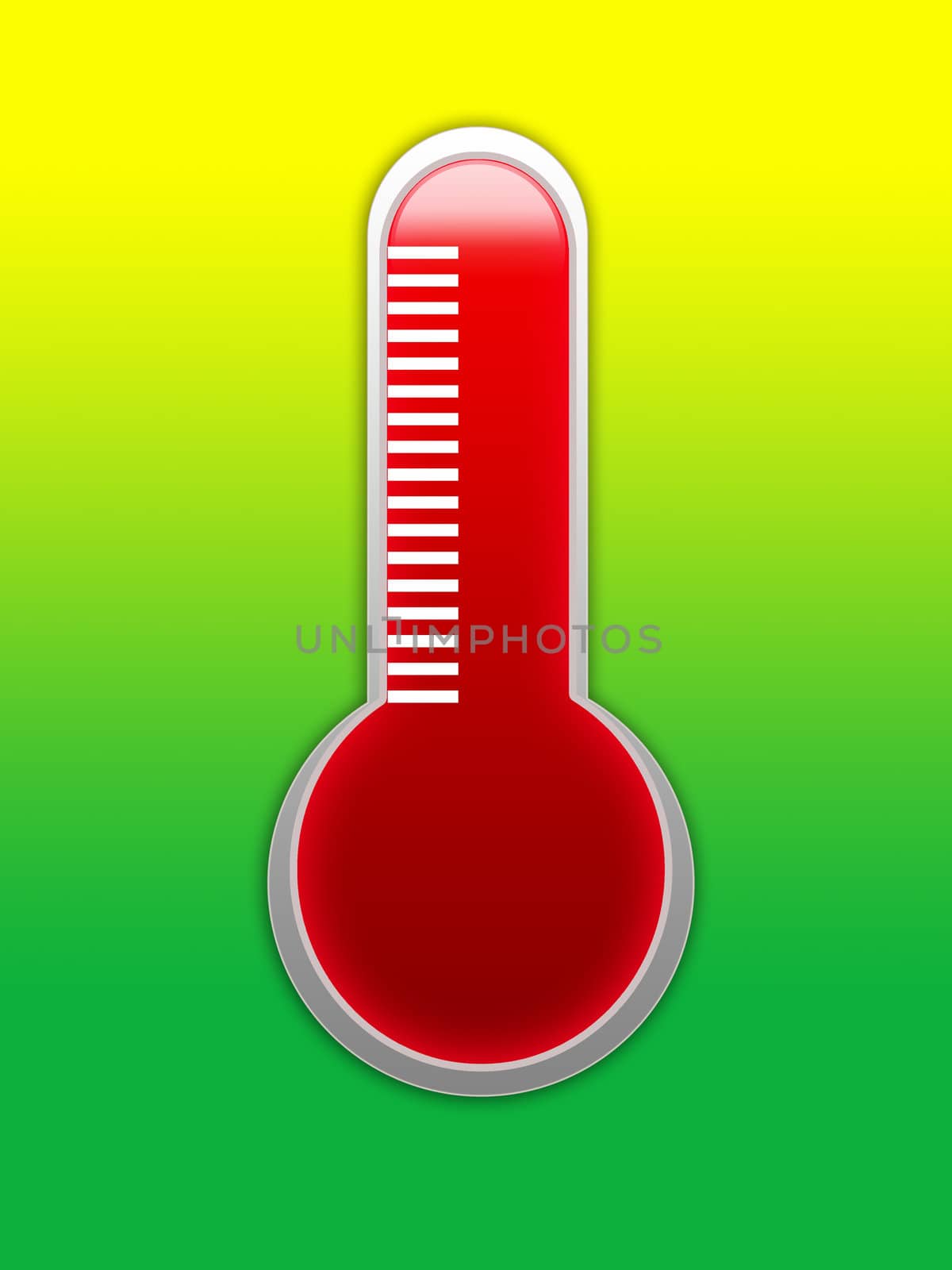 A Illustration of a medical thermometer.