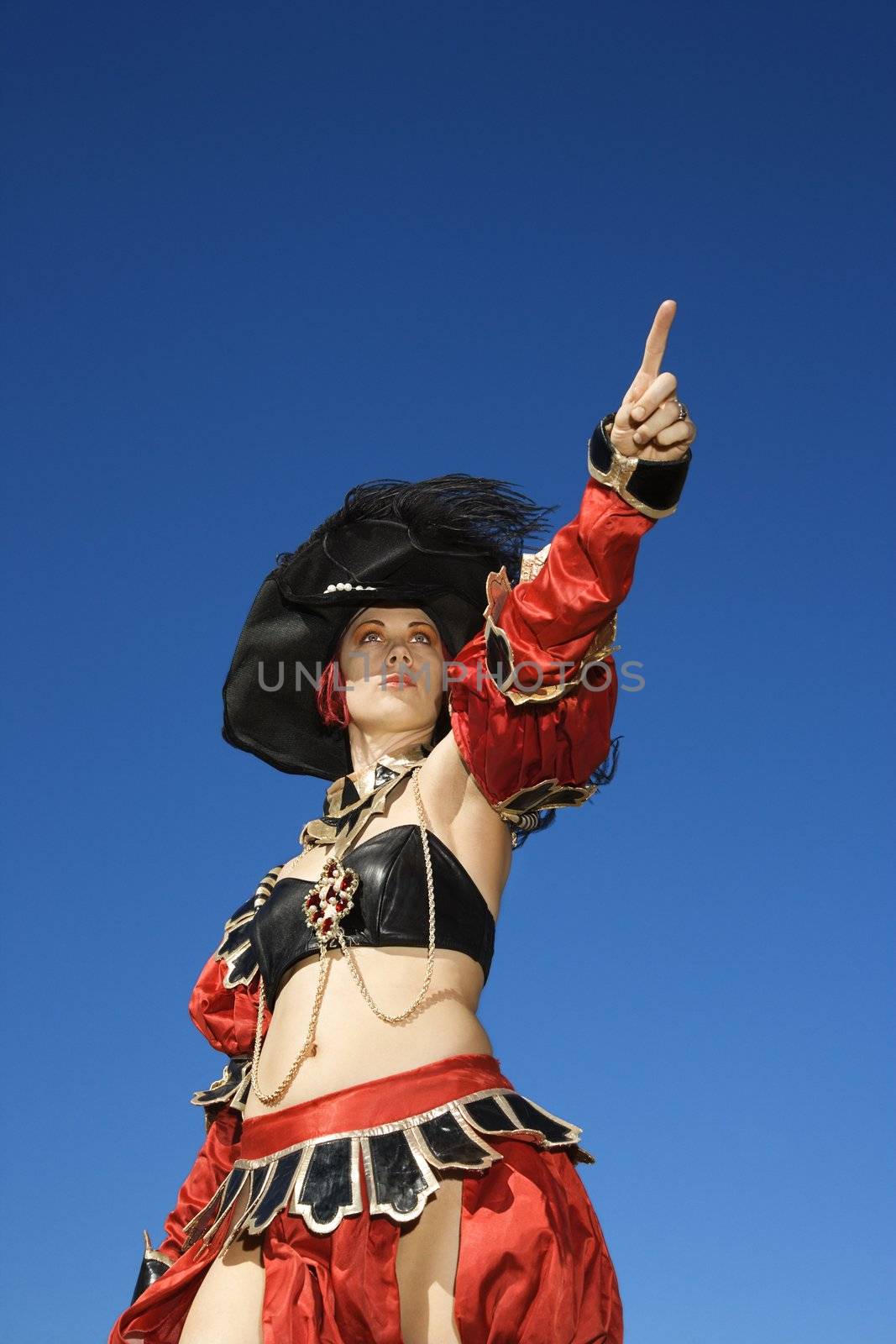 Pirate woman. by iofoto