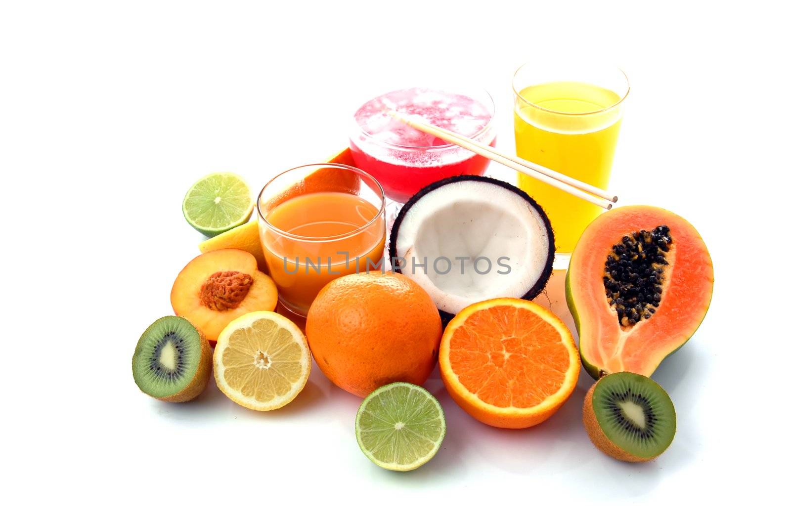 fruits and juices