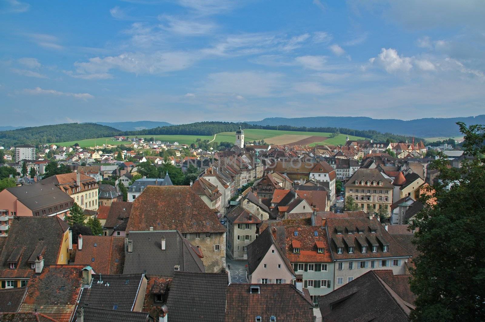 porrentruy from top by raalves