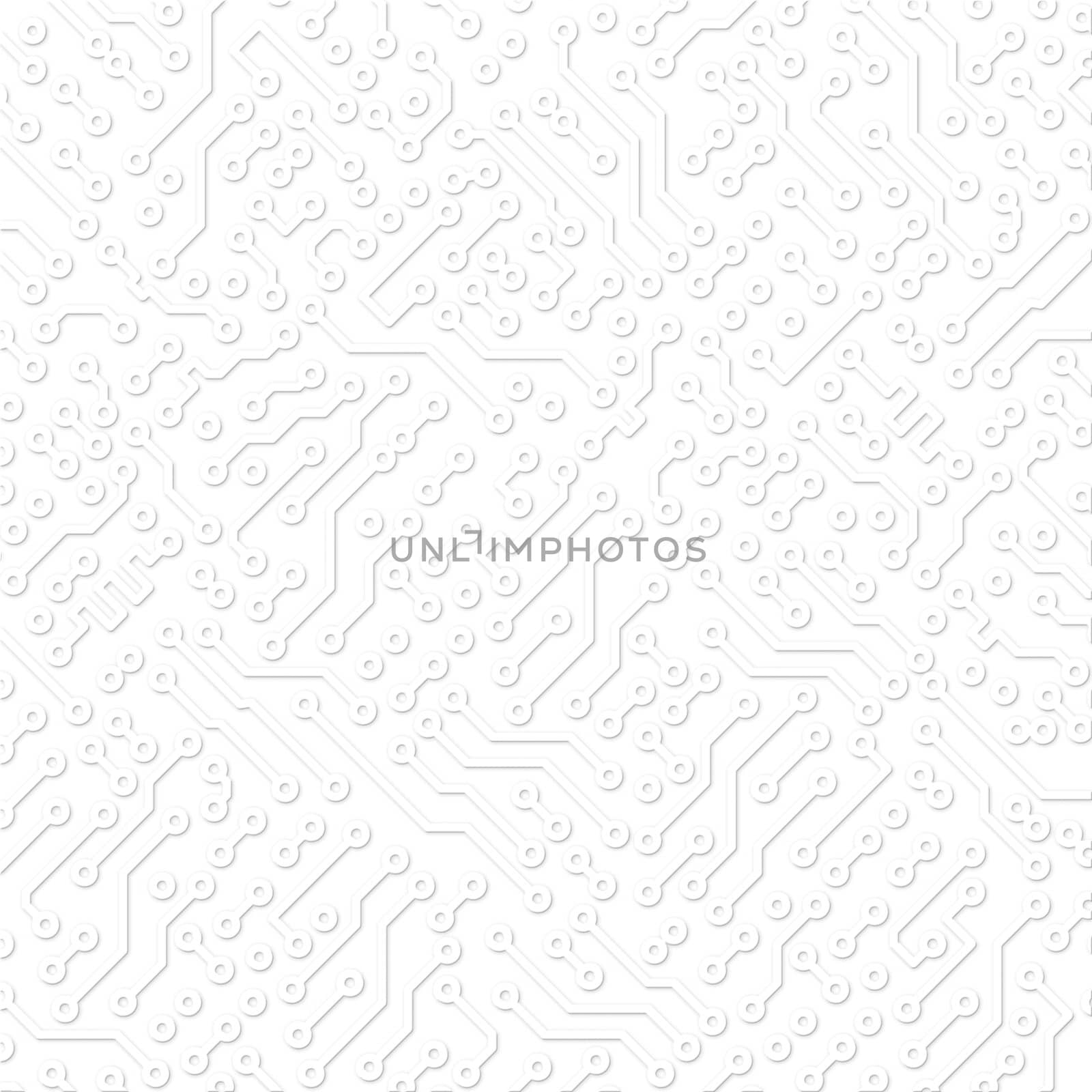 Circuit board electronic light monochrome graphical pattern