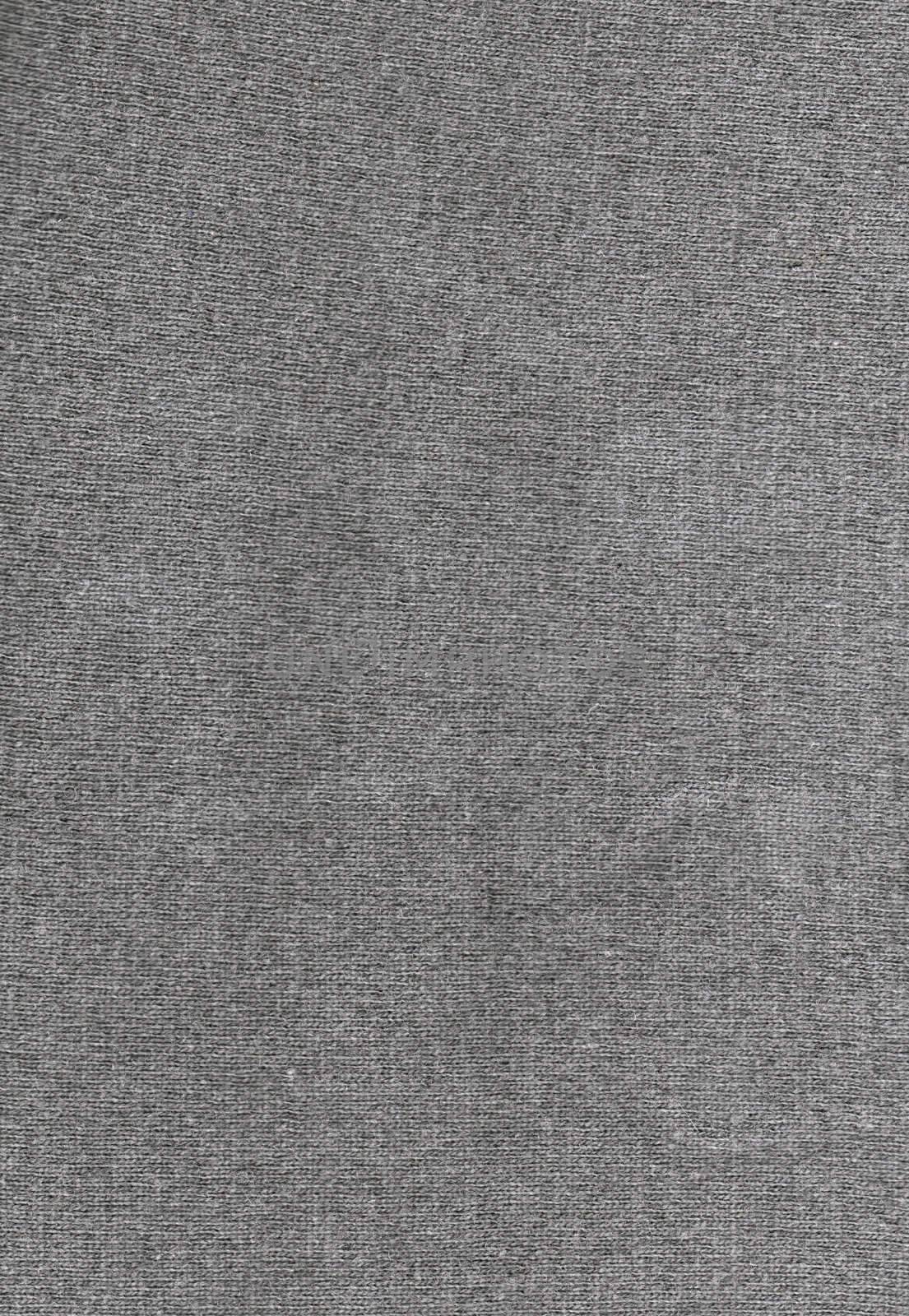 Gray wool background - close-up image