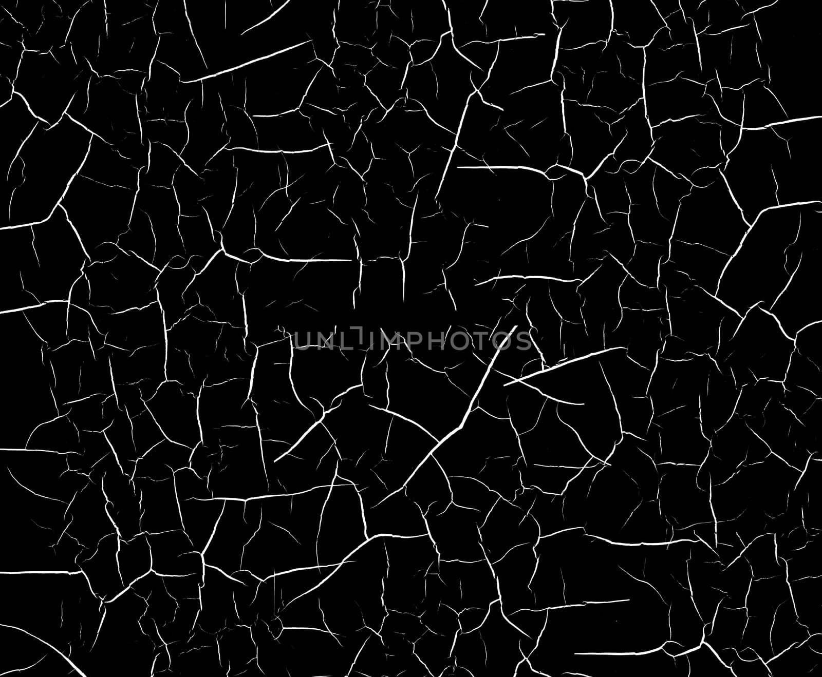 Detailed texture background of real cracks - high contrast