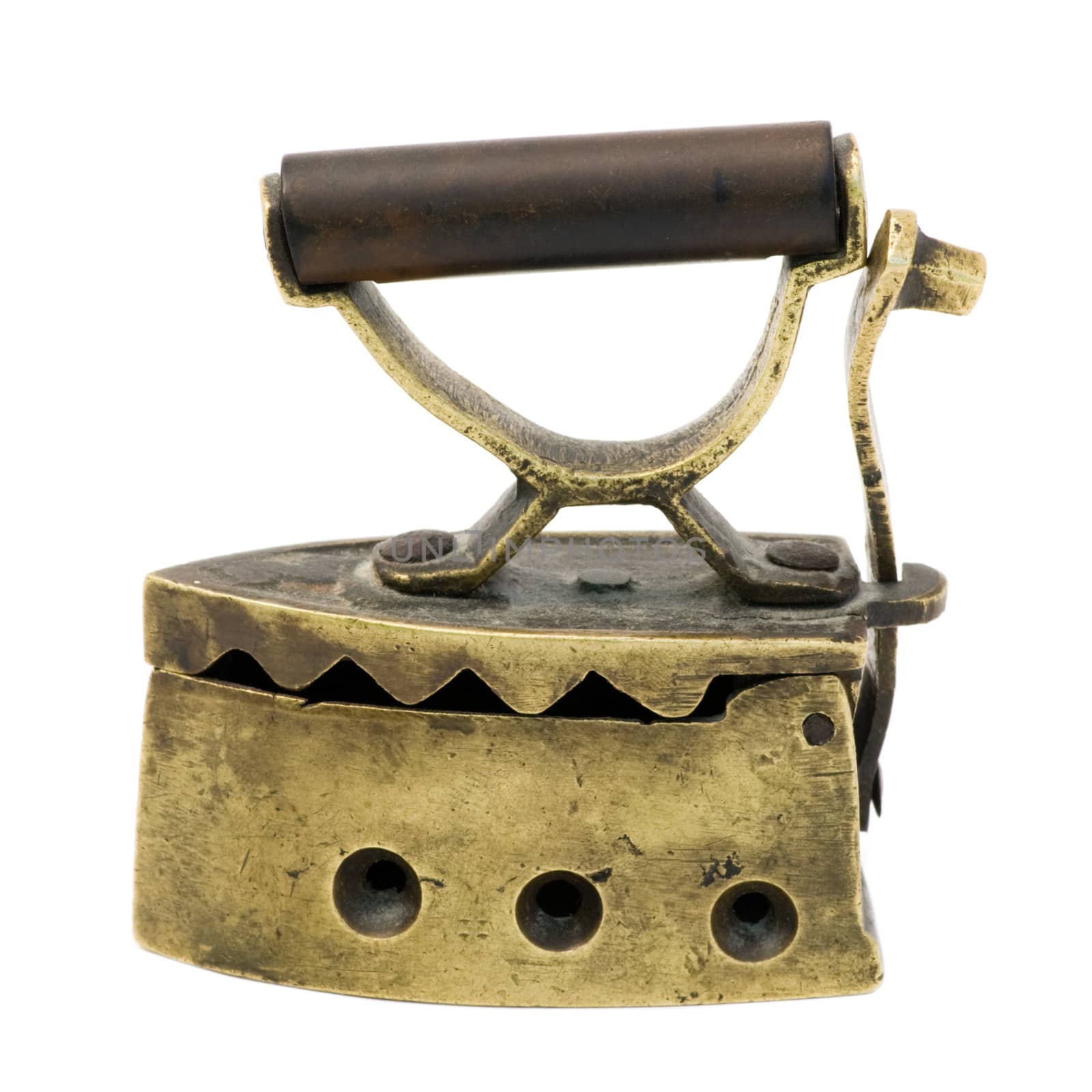 Vintage Miniature Charcoal Iron by naumoid