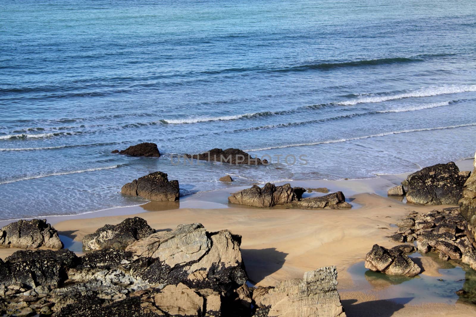 Tolcarne Beach Newquay Cornwall England