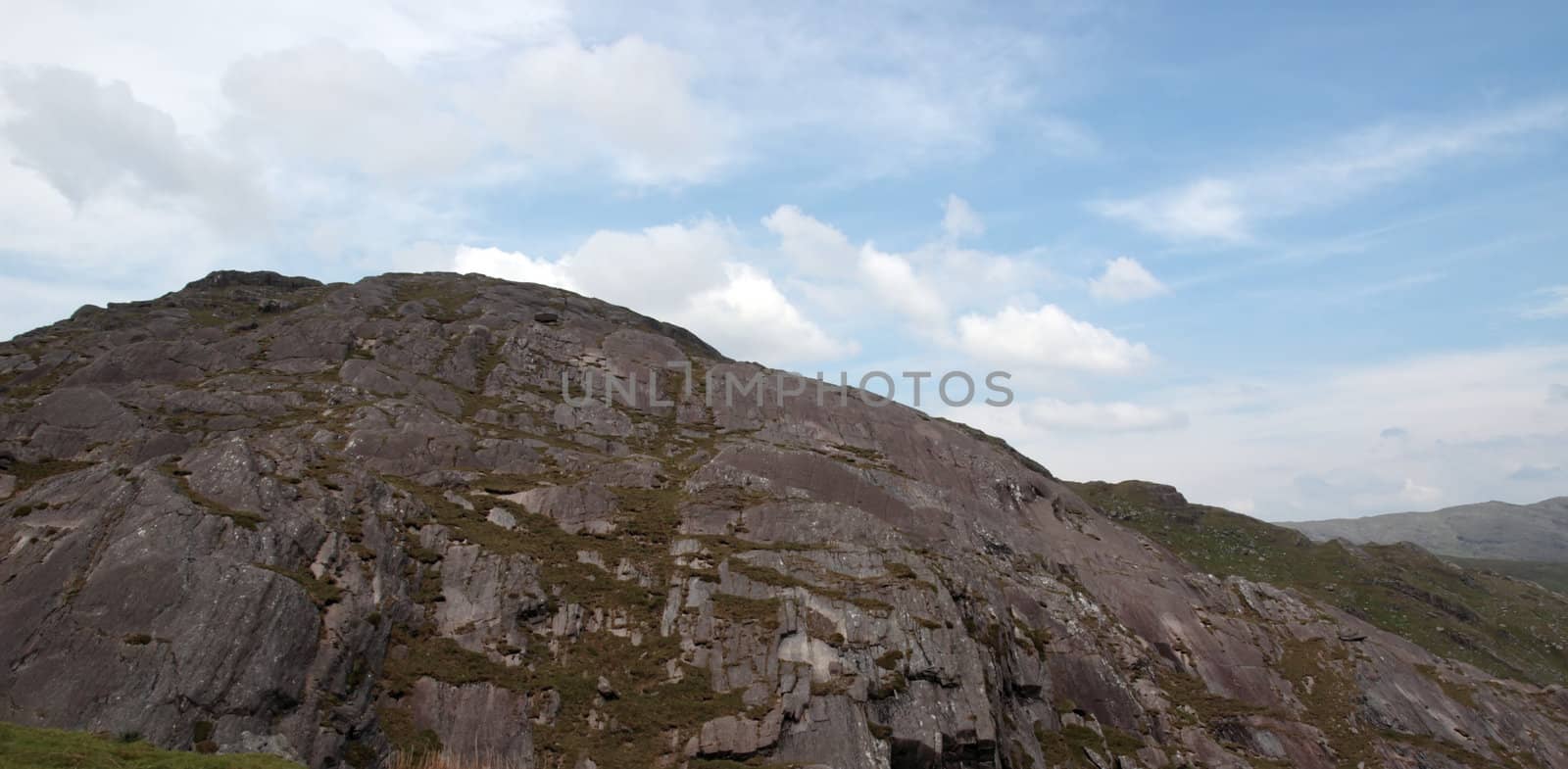 a rocky hill in the mountains of kerry